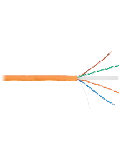 U/UTP 4pair, Cat6a, Solid, In, нг(А)-HF (NMC 4155C-OR). Кабель «витая пара» (LAN) для структурированных систем связи. NIKOMAX в Саратове