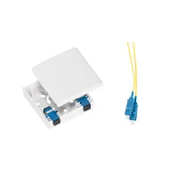NMF-WO01SCUS2-CS-WT. Оптическая розетка. NIKOMAX