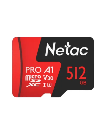 NT02P500PRO-512G-R. Карта памяти microSDXC, 512 ГБ, Class 10. Netac в Саратове