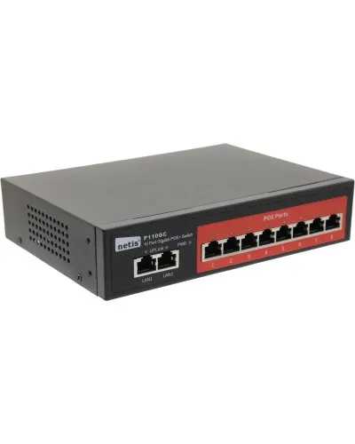 Netis P110GC. Коммутатор сетевой PoE неуправляемый. Netis в Саратове