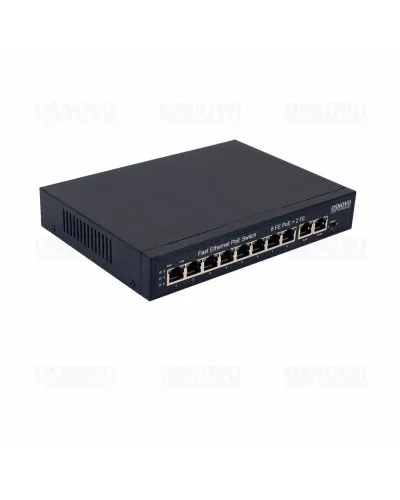 SW-21000(120W). Коммутатор 10-портовый  Fast Ethernet с PoE. OSNOVO в Саратове