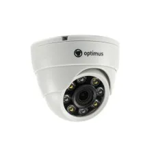 IP-E022.1(2.8)PL_DP03. Видеокамера IP купольная. Optimus