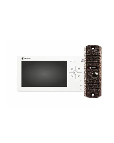 VM-7.0 (w)+ DS-700L (медь). Комплект видеодомофона. Optimus в Саратове