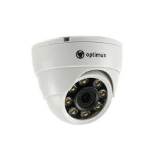 IP-E024.0(2.8)PF_DP03. Видеокамера IP купольная. Optimus