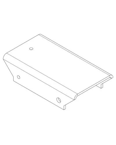 PERCo-MB-16.8. Накладка прямая верхняя. PERCo в Саратове