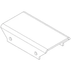 PERCo-MB-16.3. Накладка прямая верхняя. PERCo