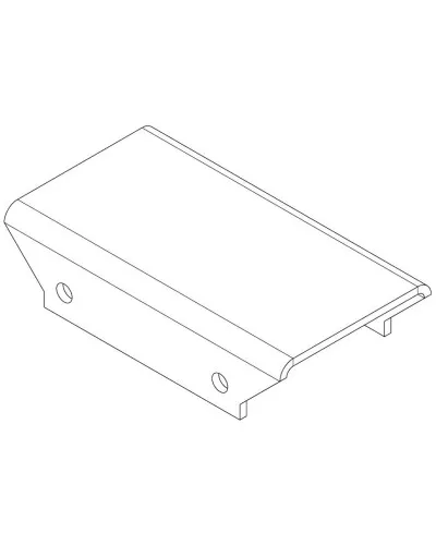 PERCo-MB-16.3. Накладка прямая верхняя. PERCo в Саратове