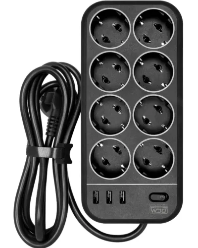SP-08 USB03AB 1,8 M. Сетевой фильтр. POWERCOM в Саратове