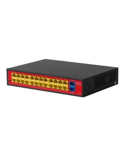 PND-24P-2G Lite (250W). Коммутатор неуправляемый 26-портовый с функцией PoE. Polyvision в Саратове
