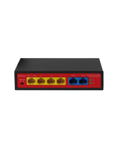 PND-04P-2M Lite (48W). Коммутатор неуправляемый 6-портовый с функцией PoE. Polyvision в Саратове