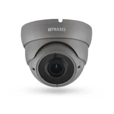 PE-7142IP 2.8-12 A/SD. Видеокамера IP купольная. Praxis