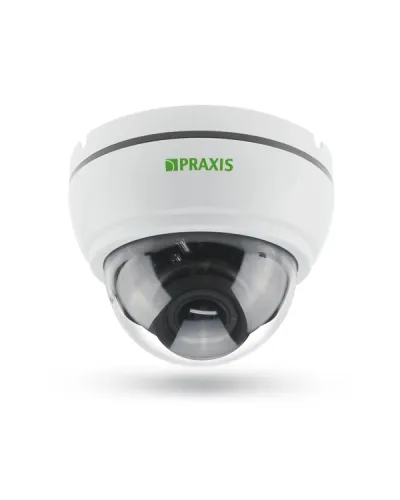 PP-7111MHD 2.8-12. Видеокамера мультиформатная купольная. Praxis в Саратове