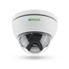 PP-8111MHD (II) 2.8-12. Видеокамера мультиформатная купольная . Praxis