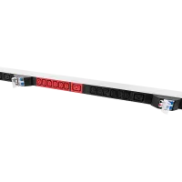 R-MC8-3x32-36C13-A-MI-1820-3-3PN. Вертикальный блок розеток. REM