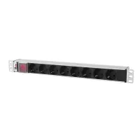 R-10-8S-V-440-Z. Блок силовых розеток 19 без шнура. REM