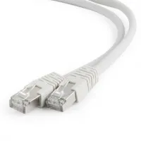 Патч-корд F/UTP RJ45-RJ45, CAT 5e, ZH нг(А)-HF, серый, 2м REXANT (18-8005-1). Патч-корд FTP. Rexant