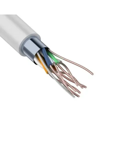 F/UTP, CAT 5e, ZH нг(А)-HF, 4PR, 24AWG, INDOOR, SOLID 305 м (01-0169). Кабель «витая пара» (LAN) для структурированных систем связи. Rexant в Саратове