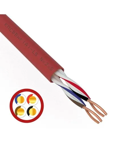 КПСВВнг(А)-LS 2х2х0,5 (01-4865)(REXANT). Кабель для систем пожарной и охранной сигнализации. Rexant в Саратове