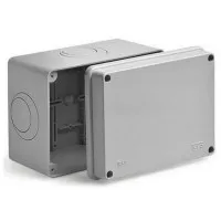 Коробка TYCO ОП 150х110х90 IP55 (67058). Коробка распаячная без гермовводов подъездная IP55. RuVinil