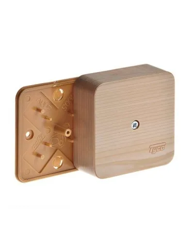 Коробка TYCO ОП 79х79х32мм IP40 сосна (65004-27М). Коробка распределительная. RuVinil в Саратове