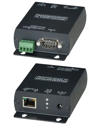 RS007. Преобразователь интерфейса RS485/RS422/RS232 в Ethernet. SC&T в Саратове