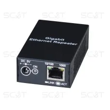 SR01X. Удлинитель Ethernet. SC&T