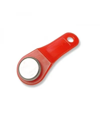 RW 1990 SLINEX (красный). Ключ электронный Touch Memory с держателем. SLINEX в Саратове