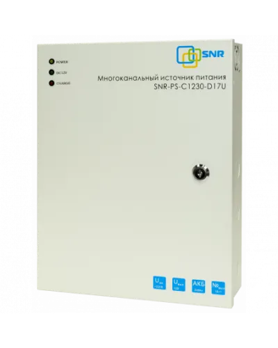 SNR-PS-C1230-D17U: Многоканальный источник питания 16x1.56А+ 1x5А, 12В DC, 30A в Саратове