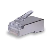 Коннекторы 8P8C FTP Cat.5e (RJ-45) (100шт) (10-0231). Разъем RJ-45. SUPRLAN