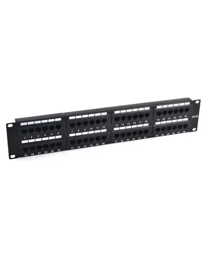 Патч-панель 19", 48хRJ-45, UTP, Cat.5e, 2U (10-0405): Патч-панель 19'' в Саратове