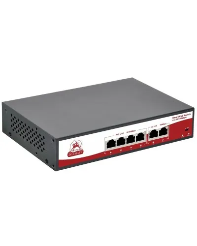 SR-PS0420FBL. Коммутатор с питанием по PoE. SarmatT в Саратове