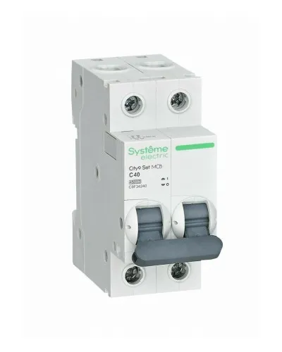 City9 Set 2P 40А 4.5kA С (C9F34240). Автоматический выключатель. Systeme Electric в Саратове
