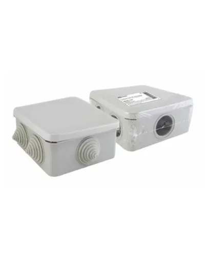 Коробка ОП 100х100х50мм, крышка, IP55, 6 вх. (SQ1401-1255). Распаячная коробка. TDM ЕLECTRIC в Саратове