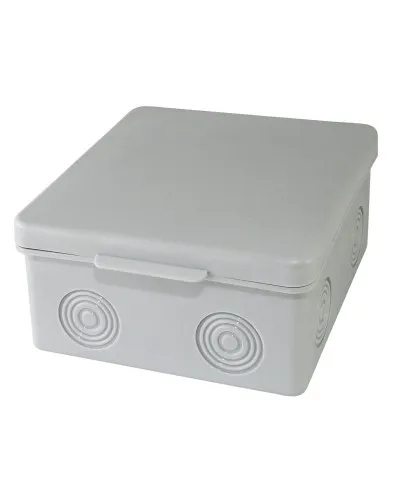 Коробка ОП 80х80х50мм, крышка, IP54, 7вх., без гермовводов (SQ1401-0812). Распаячная коробка. TDM ЕLECTRIC в Саратове