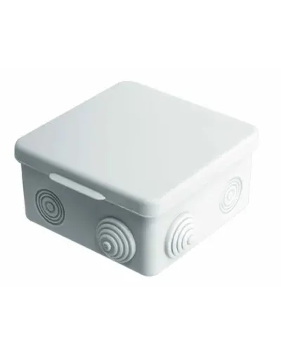 Коробка ОП 100х100х55мм, крышка, IP54, 8вх (SQ1401-0113). Распаячная коробка. TDM ЕLECTRIC в Саратове
