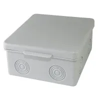 Коробка ОП 100х100х55мм, крышка, IP54, 8вх., без гермовводов (SQ1401-0813). Распаячная коробка. TDM ЕLECTRIC