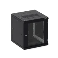 TWC-096045-R-G-BK. Шкаф телекоммуникационный 19 настенный 9U. TLK