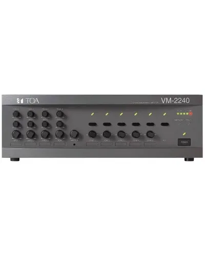 VM-2240 ER (TOA). Усилитель трансляционный зональный, 240 Вт. TOA в Саратове