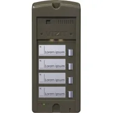 БВД-306-4. Блок вызова домофона. VIZIT