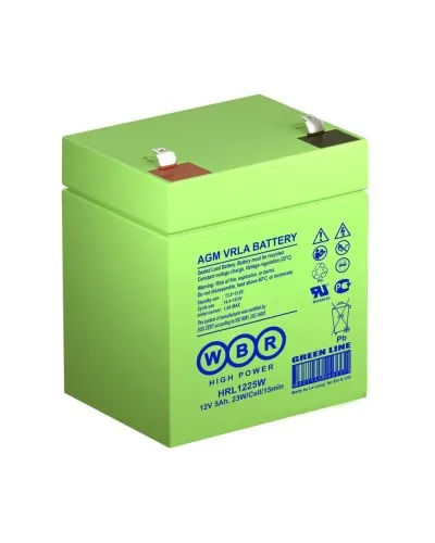 WBR HRL1225W. Аккумулятор герметичный свинцово-кислотный. WBR в Саратове