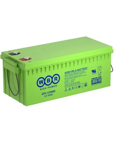WBR GPL122000. Аккумулятор герметичный свинцово-кислотный. WBR в Саратове