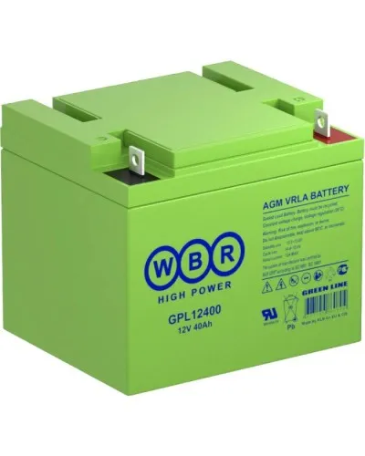 WBR GPL12400. Аккумулятор герметичный свинцово-кислотный. WBR в Саратове