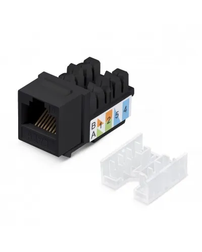 WR-KJ-RJ45-C5E-90-SW-BK. Вставка Keystone Jack RJ-45. WRLine в Саратове