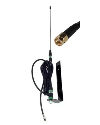 Антей 924 SMA 5м, на кронштейне, 5,5dB. Антенна GSM на кронштейне. Антей-Ко в Саратове