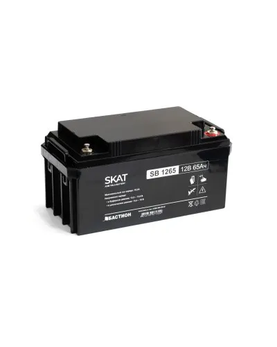 SKAT SB 1265 (2541). Аккумулятор герметичный свинцово-кислотный. Бастион в Саратове