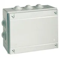 Коробка ответвительная с кабельными вводами IP55, 300х220х120 (54300). Коробка ответвительная. ДКС