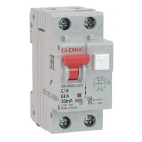 АВДТ YON MDR63 C40 2P 10mA (MDR63-21C40-A). Автоматический выключатель дифференциального тока. ДКС