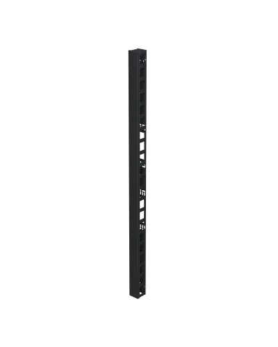 Организатор вертикальный с крышкой 47U, 90мм, для IT-CQE черный (R5VRPC4790B). Организатор вертикальный с крышкой. ДКС в Саратове