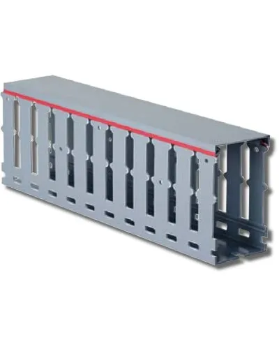 Короб перфорированный, серый RL12 40x100 (00161RL): Короб перфорированный в Саратове