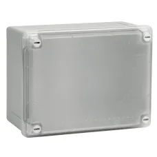 Коробка ответвительная с гладкими стенками IP56, 150х110х70 (54020). Коробка ответвительная с гладкими стенками и матовой крышкой. ДКС